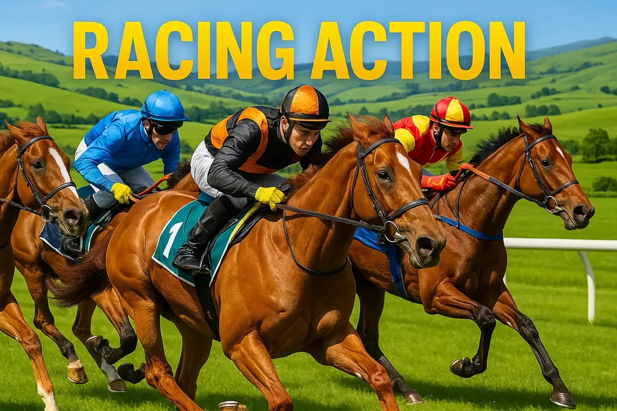 Mummys Gold Horse Racing Action - Live Horse Racing Betting