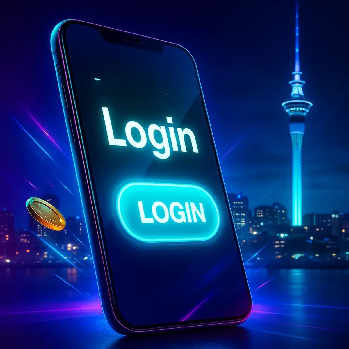 Mummys Gold App Login Neon - Secure Login with Neon Design
